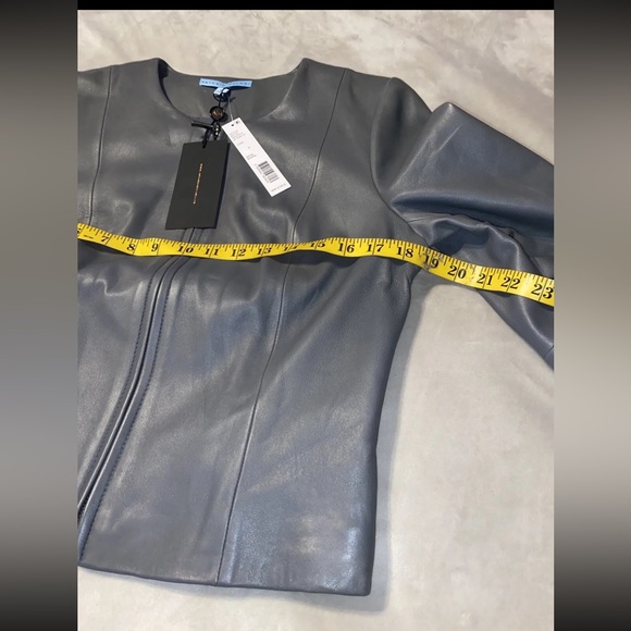 ANTONIO MELANI  The Luxury Collection 100% Leather Jacket Sz Medium NWT $339 - Picture 5 of 10